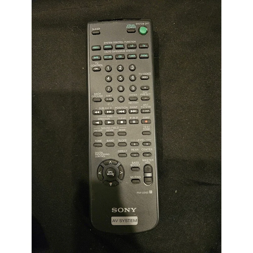 SONY RM-P362 AV Stereo Receiver Remote NO BATTERIES